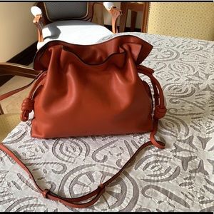 Loewe Flamenco Clutch in Napa Calfskin